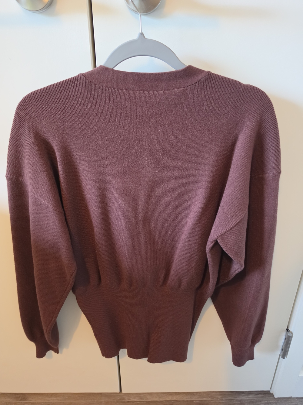 Commense Knit Cardigan with Decorative Gold Button - Picture 2 of 3